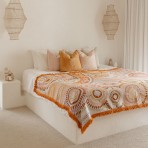 Indigenous Art Throw Rug | The Sun and The Seven Sisters | Natalie Jade